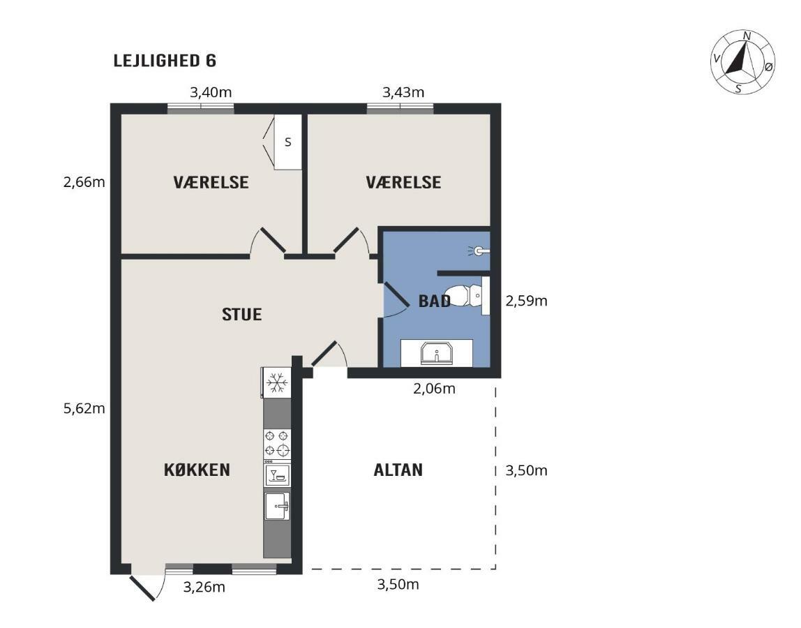 Hotel Litorina Appartements Løkken المظهر الخارجي الصورة